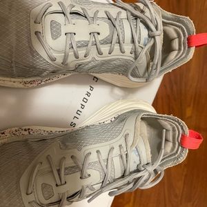 Grey APL Sneakers with paint splatter detail
